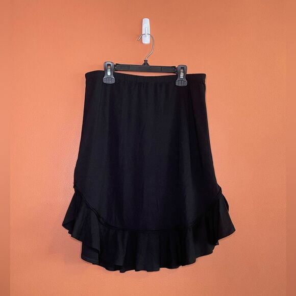NWT Max Studio Ruffle Mini Skirt Womens Size S - Picture 2 of 3